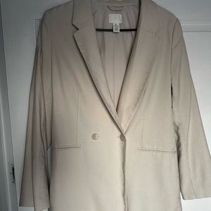 Tan Blazer - Lightweight Fabric